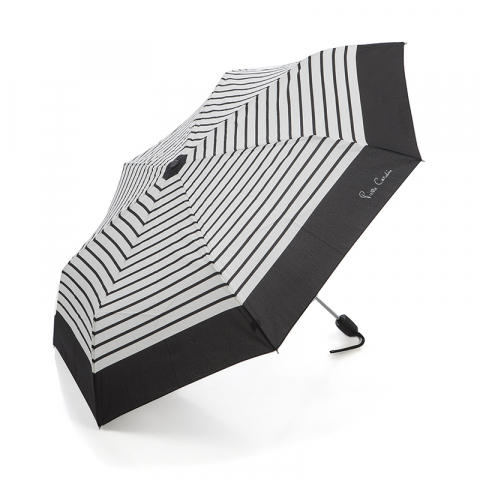 Дамски чадър с черен борд Pierre Cardin