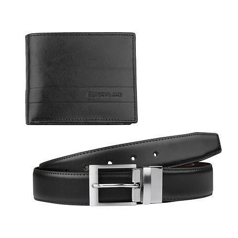 Комплект от портфейл и колан SILVER FLAME, SFS-022