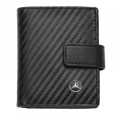 Мъжки вертикален портфейл Auto Set с лого на Mercedes
