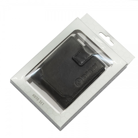 Мъжки портфейл Auto Set с лого BMW, AS4002BL