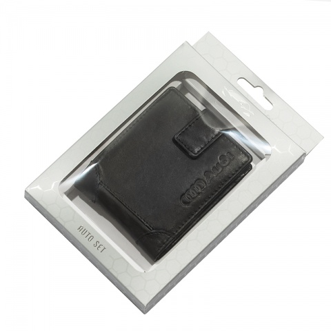 Мъжки портфейл Auto Set с лого AUDI, AS4003BL