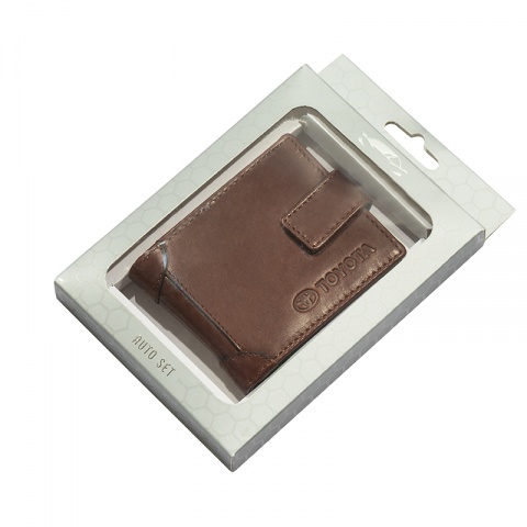 Мъжки портфейл Auto Set с лого TOYOTA, AS4008BR