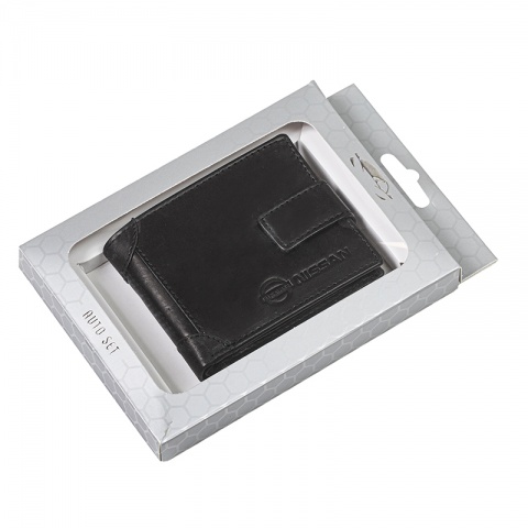 Мъжки портфейл Auto Set с лого NISSAN, AS4010BL