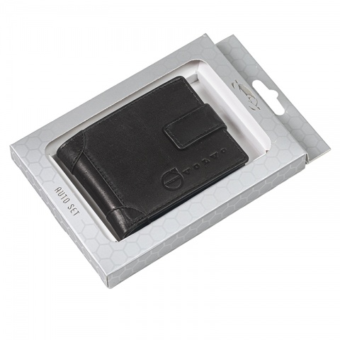 Мъжки портфейл Auto Set с лого VOLVO, AS4017BL