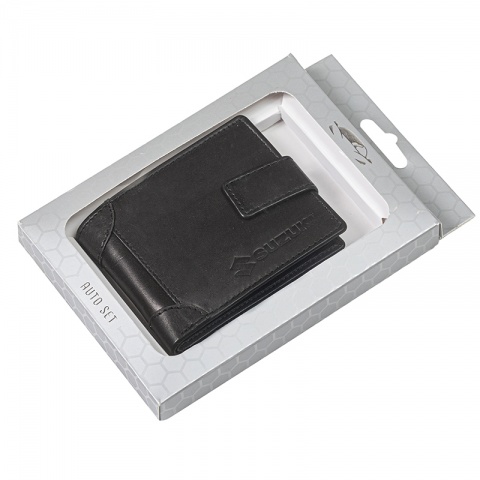Мъжки портфейл Auto Set с лого SUZUKI, AS4020BL