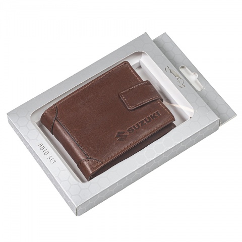 Мъжки портфейл Auto Set с лого SUZUKI, AS4020BR