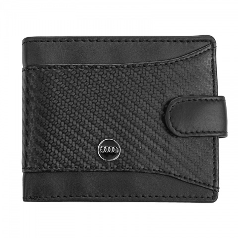 Подаръчен комплект портфейл, химикал и ключодържател Auto Set с лого на Audi, AS4203