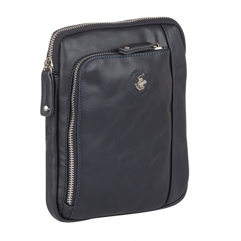 Мъжка синя чанта Beverly Hills Polo Club, BH1180BL