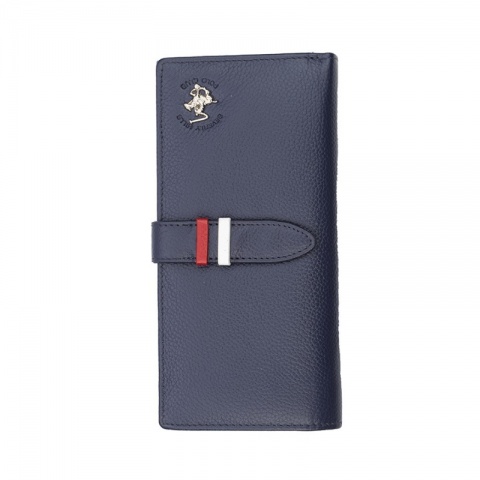 Дамско синьо портмоне Beverly Hills Polo Club, BH1350BL
