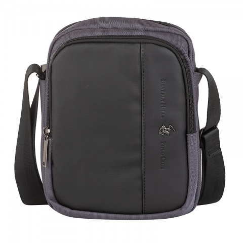 Мъжка сива чанта Beverly Hills Polo Club, BH1372GR