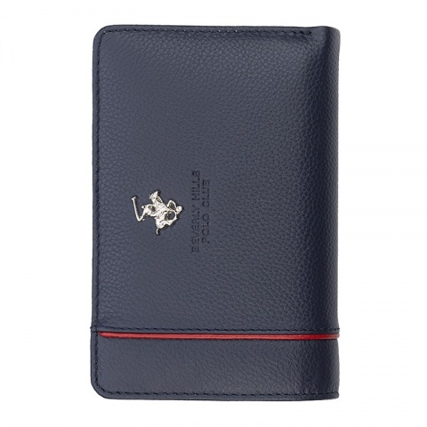 Дамско синьо портмоне Beverly Hills Polo Club, BH1570BL
