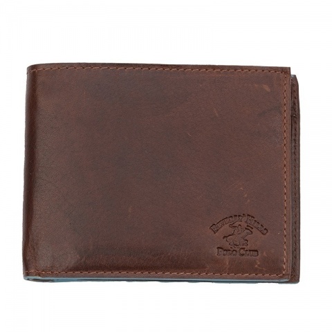 Мъжки светлокафяв портфейл Beverly Hills Polo Club, BH1591CU