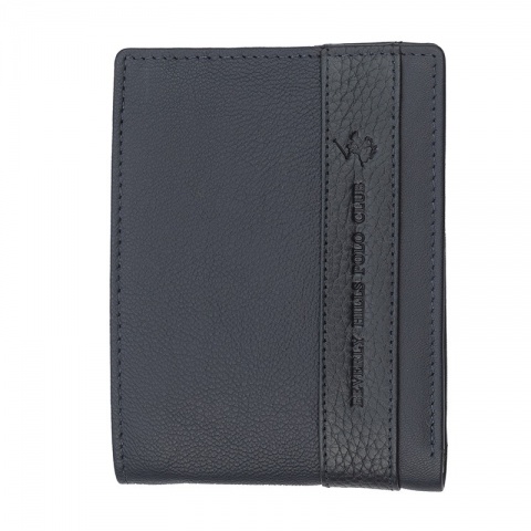 Мъжки син портфейл Beverly Hills Polo Club, BH1732BL