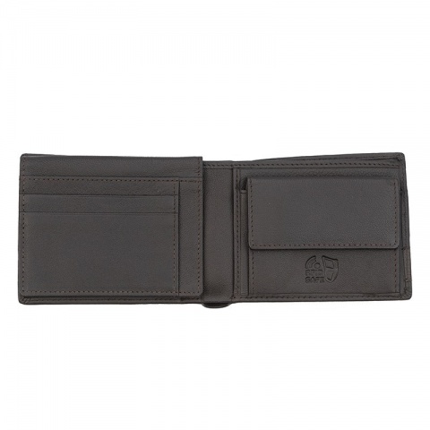 Мъжки кафяв портфейл Beverly Hills Polo Club, BH1733MO