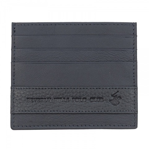 Мъжки син портфейл Beverly Hills Polo Club, BH1734BL