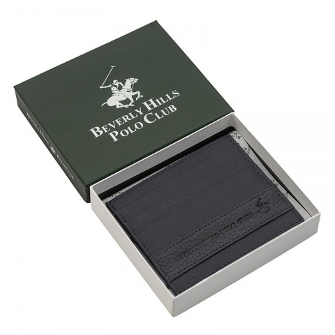 Мъжки син портфейл Beverly Hills Polo Club, BH1734BL