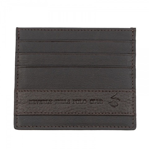 Мъжки кафяв портфейл Beverly Hills Polo Club, BH1734MO