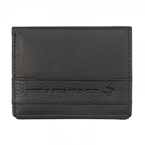 Мъжки черен портфейл Beverly Hills Polo Club, BH1735NE