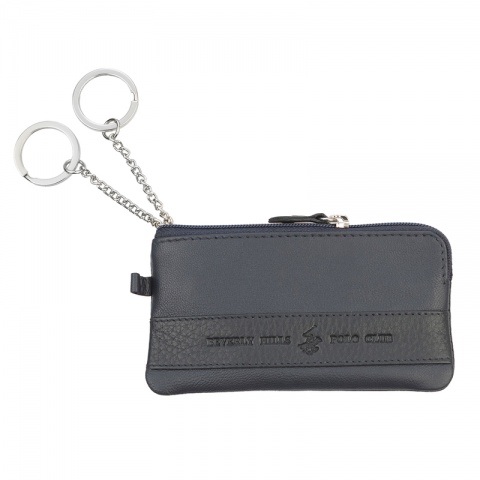 Мъжки портфейл ключодържател Beverly Hills Polo Club, BH1736BL