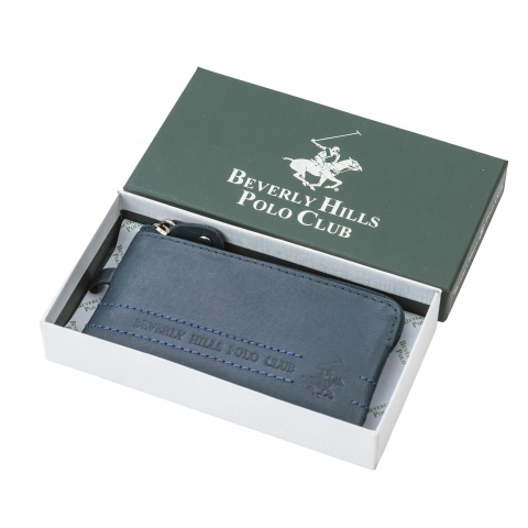 Мъжки портфейл ключодържател Beverly Hills Polo Club, BH1747BL