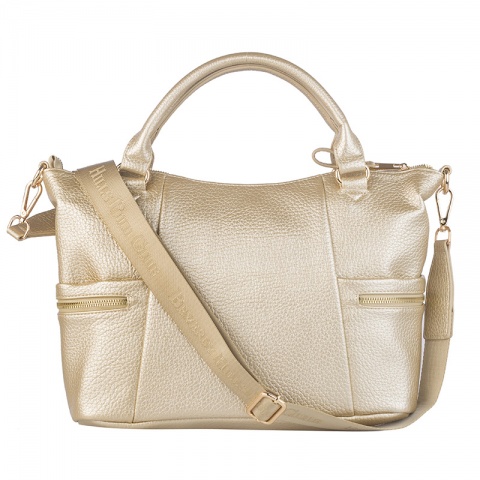 Дамска златиста чанта Beverly Hills Polo Club, BH4002OR