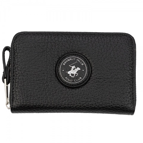 Дамско черно портмоне Beverly Hills Polo Club, BH4004NE
