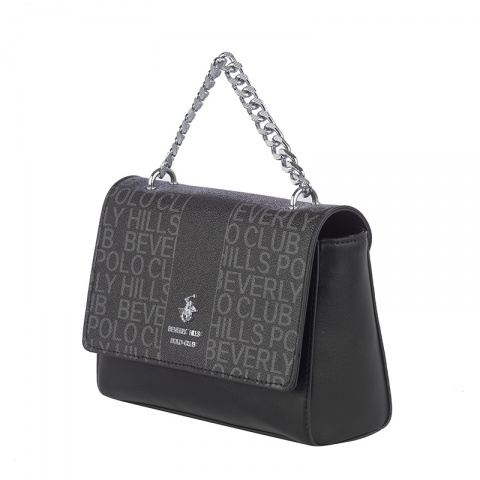 Дамска черна чанта Beverly Hills Polo Club, BH4023NE