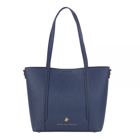 Дамска синя чанта Beverly Hills Polo Club, BH4050BL