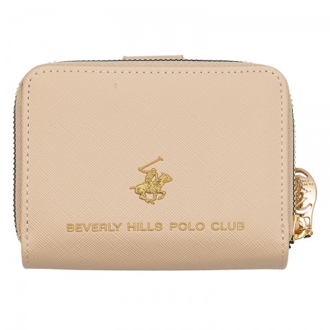 Дамско бежово портмоне Beverly Hills Polo Club, BH4055BE