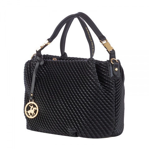 Дамска черна чанта Beverly Hills Polo Club, BH4101NE