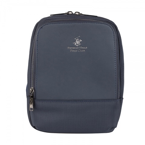 Мъжка синя чанта Beverly Hills Polo, BH8460BL