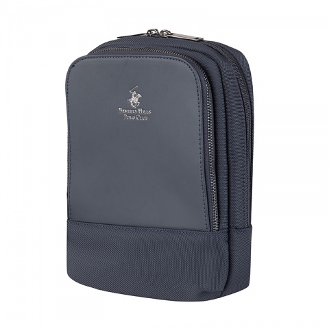 Мъжка синя чанта Beverly Hills Polo, BH8460BL