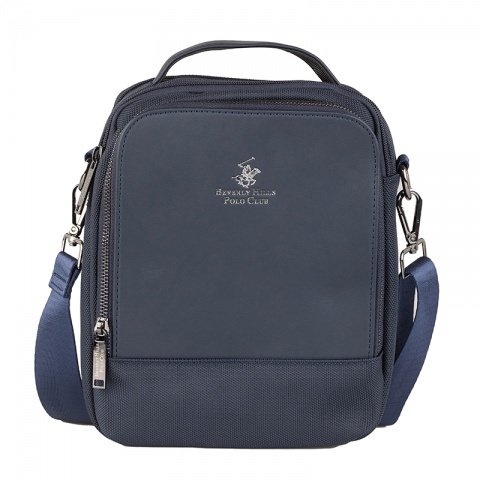 Мъжка синя чанта Beverly Hills Polo, BH8461BL