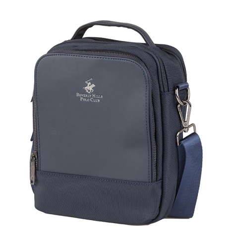 Мъжка синя чанта Beverly Hills Polo, BH8461BL