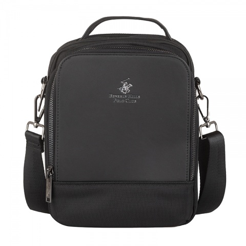 Мъжка черна чанта Beverly Hills Polo, BH8461NE