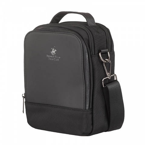 Мъжка черна чанта Beverly Hills Polo, BH8461NE