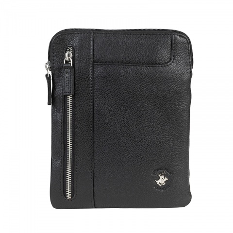 Мъжка черна чанта Beverly Hills Polo Club, BH8470NE