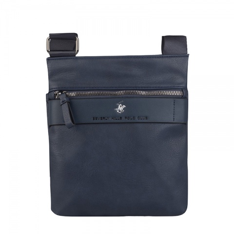 Мъжка синя чанта Beverly Hills Polo Club, BH8481BL