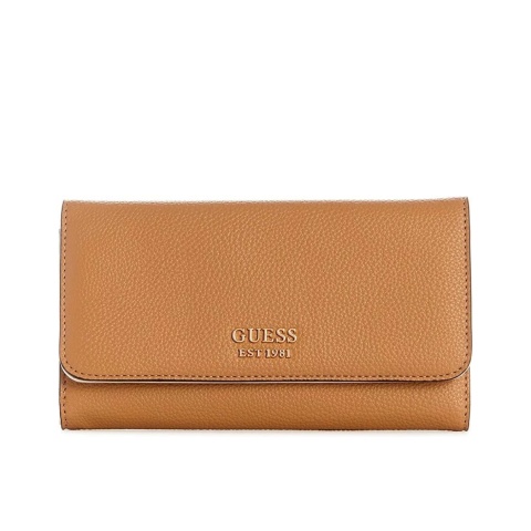 Дамски портфейл GUESS в кафяв цвят, C2-2018L