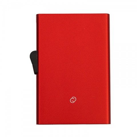 Картодържател C-secure цвят червен, CS00105