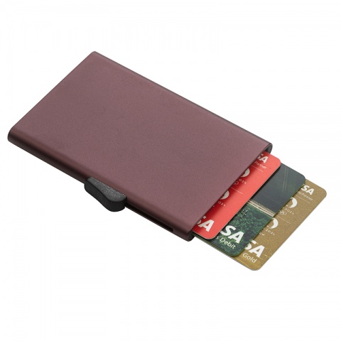 Картодържател C-secure цвят кафяв, CS00108