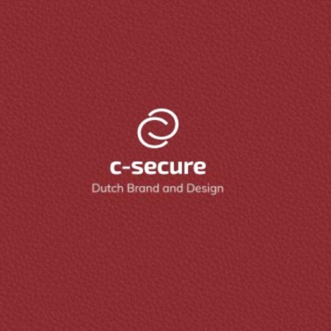 Картодържател C-secure естествена кожа в кафяв цвят, CS00208