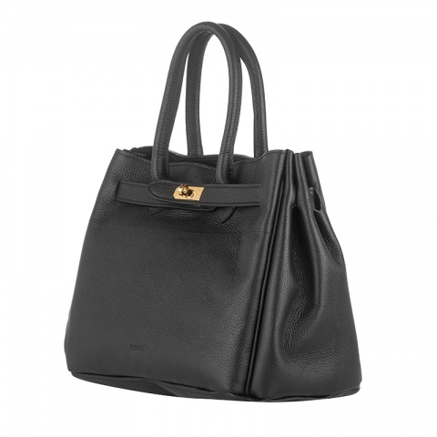 Дамска чанта черна ROSSI, DE01101