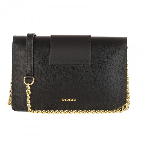 Дамска черна чанта ROSSI, M01101