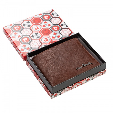 Мъжки кафяв портфейл Pierre Cardin, PCL02882