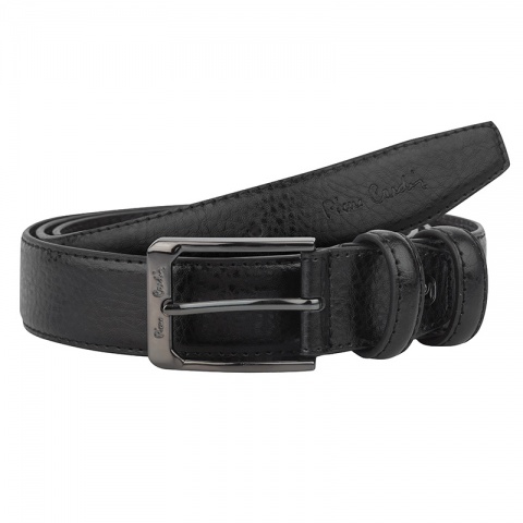 Мъжки черен колан Pierre Cardin PCL143