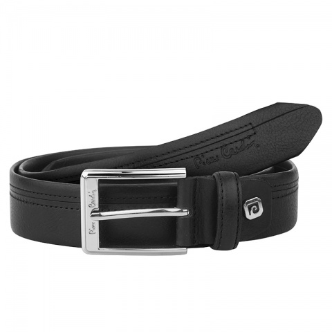 Мъжки черен колан Pierre Cardin PCL144