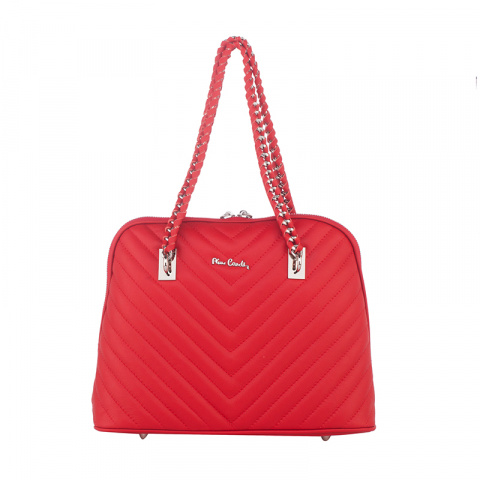 Дамска наситено червена чанта PIERRE CARDIN, PCL1810R - 1