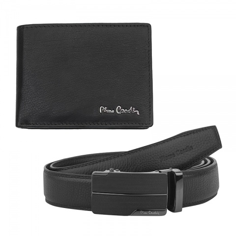 Мъжки комплект от портфейл и колан Pierre Cardin, PCS116
