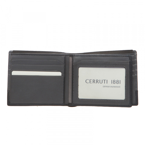 Мъжки сив портфейл CERRUTI 1881
